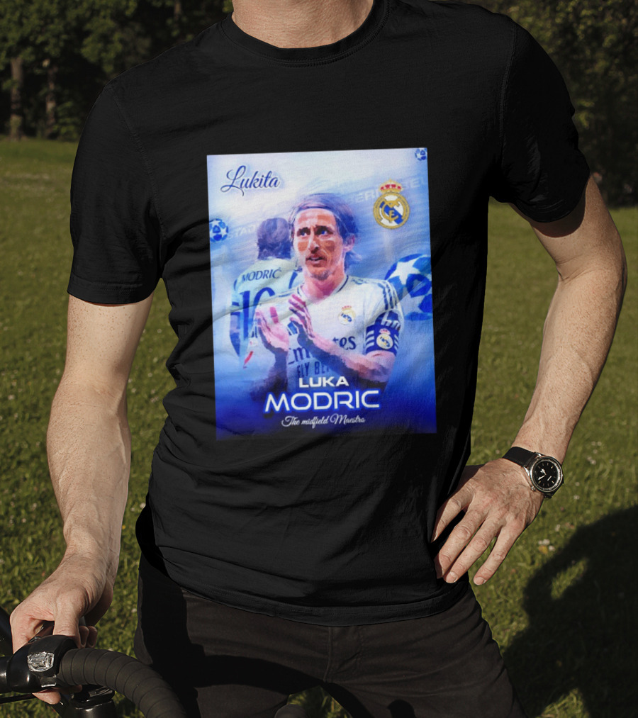 Real Madrid Luka Modric Midfield Maestro Lukita T-Shirt