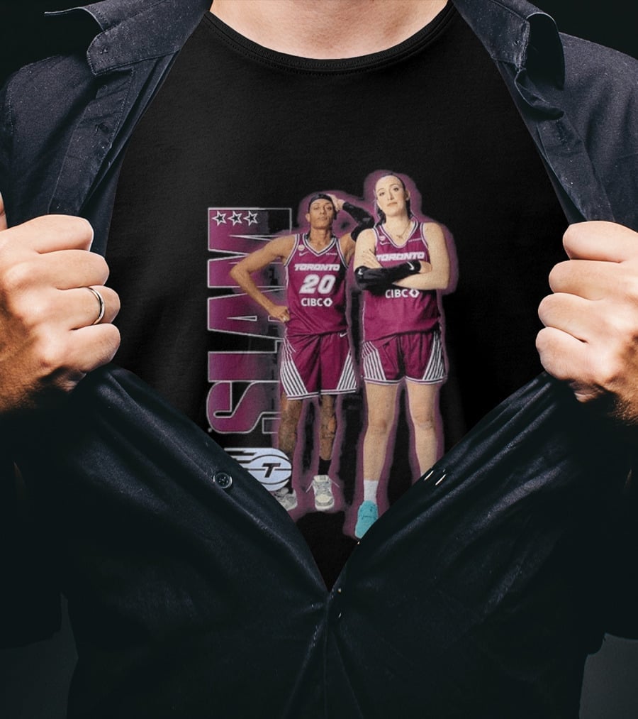 Slam 262 Toronto Marina Mabrey Brittney Sykes Remix Heavy T-Shirt