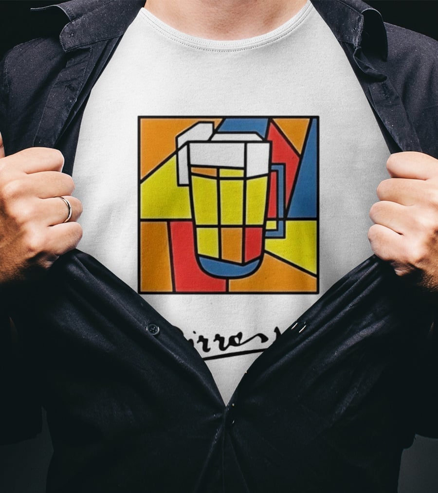 Birresso Beer Abstract Colorful Geometry T-Shirt