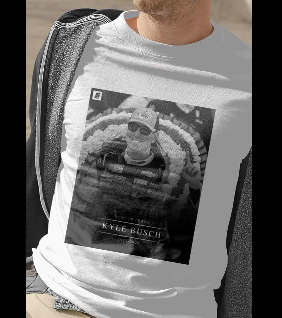 Rest In Peace Kyle Busch 1985 2026 NASCAR T-Shirt