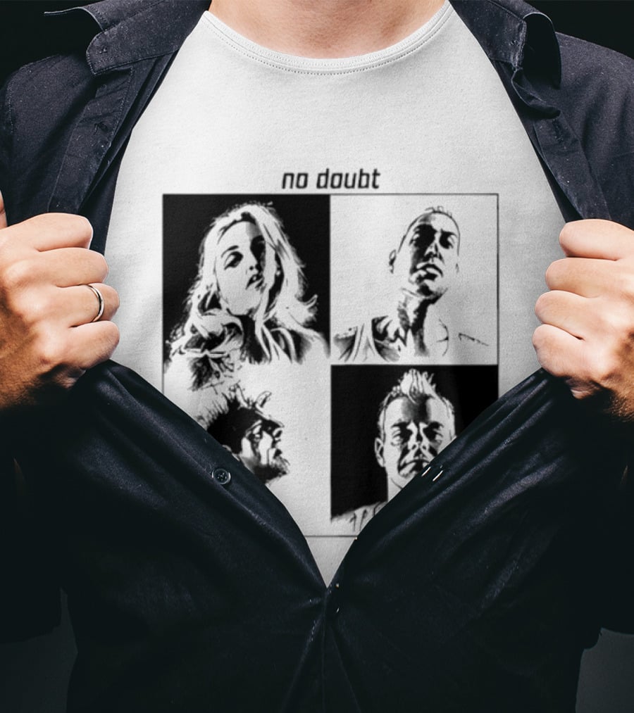 No Doubt Band Members Push And Shove Album T-Shirt