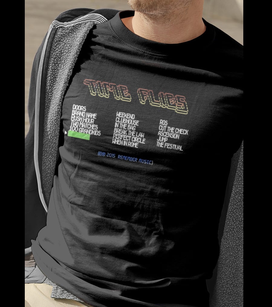 Mac Miller 8 Bit Time Flies 2009 Remember Music Naylor High Rise Perfect Circle Polo Jeans The Festival T-Shirt