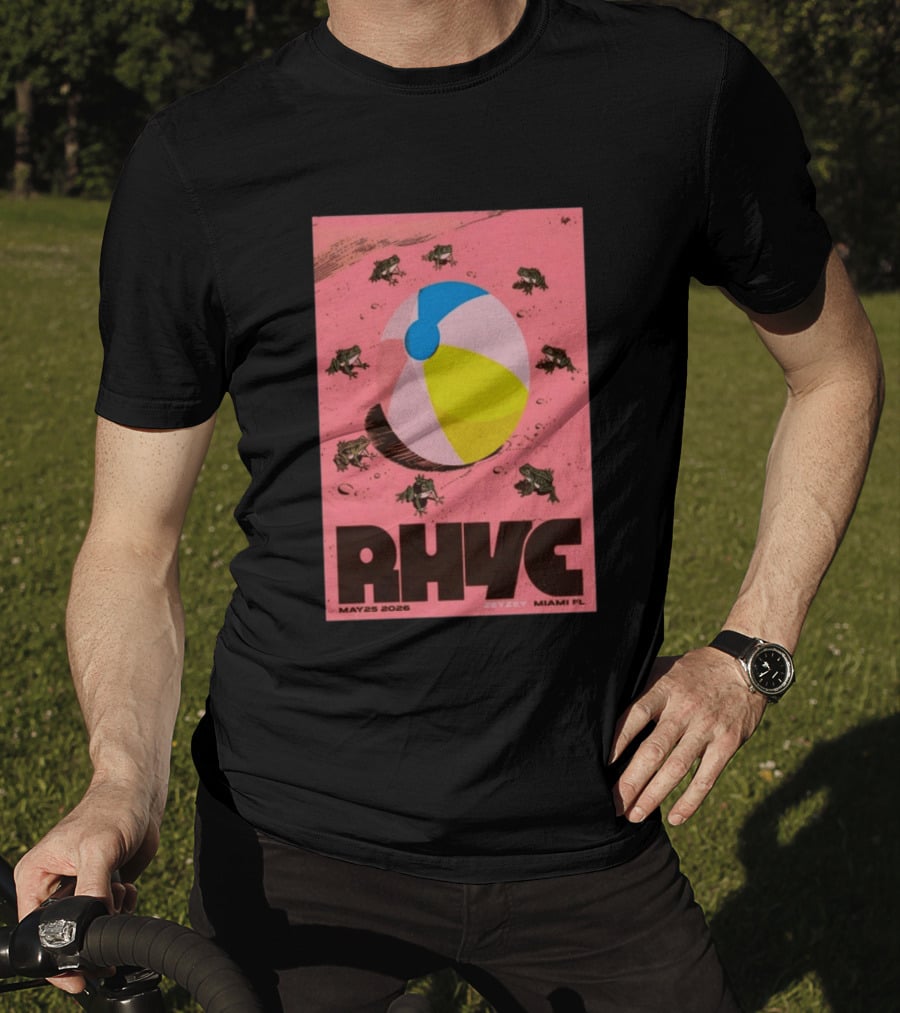 Rhye May 25 2026 ZeyZey Miami FL Tour Beach Ball Frogs T-Shirt