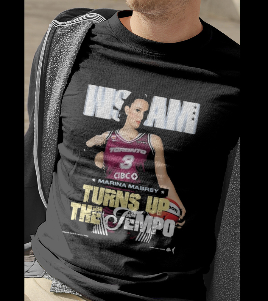 Slam 262 Marina Mabrey Toronto 3 CIBC Turns Up The Tempo T-Shirt