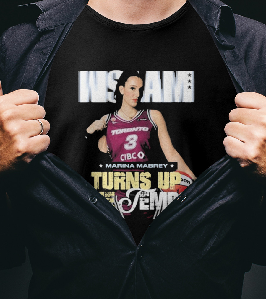 Slam 262 Marina Mabrey Toronto 3 CIBC Turns Up The Tempo T-Shirt