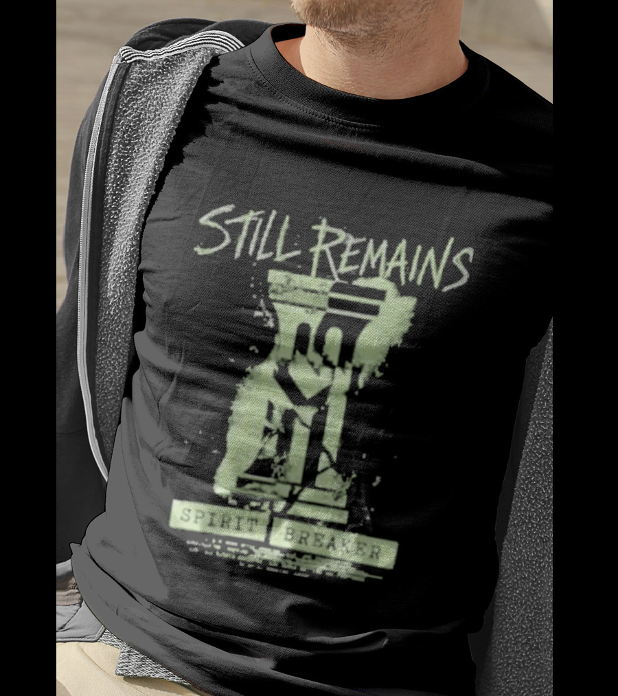 Still Remains Spirit Breaker Splatter Dripping T-Shirt