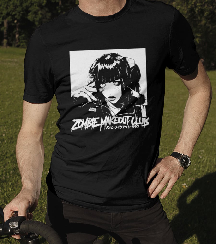 Zombie Makeout Club Manga Style Art Japanese T-Shirt