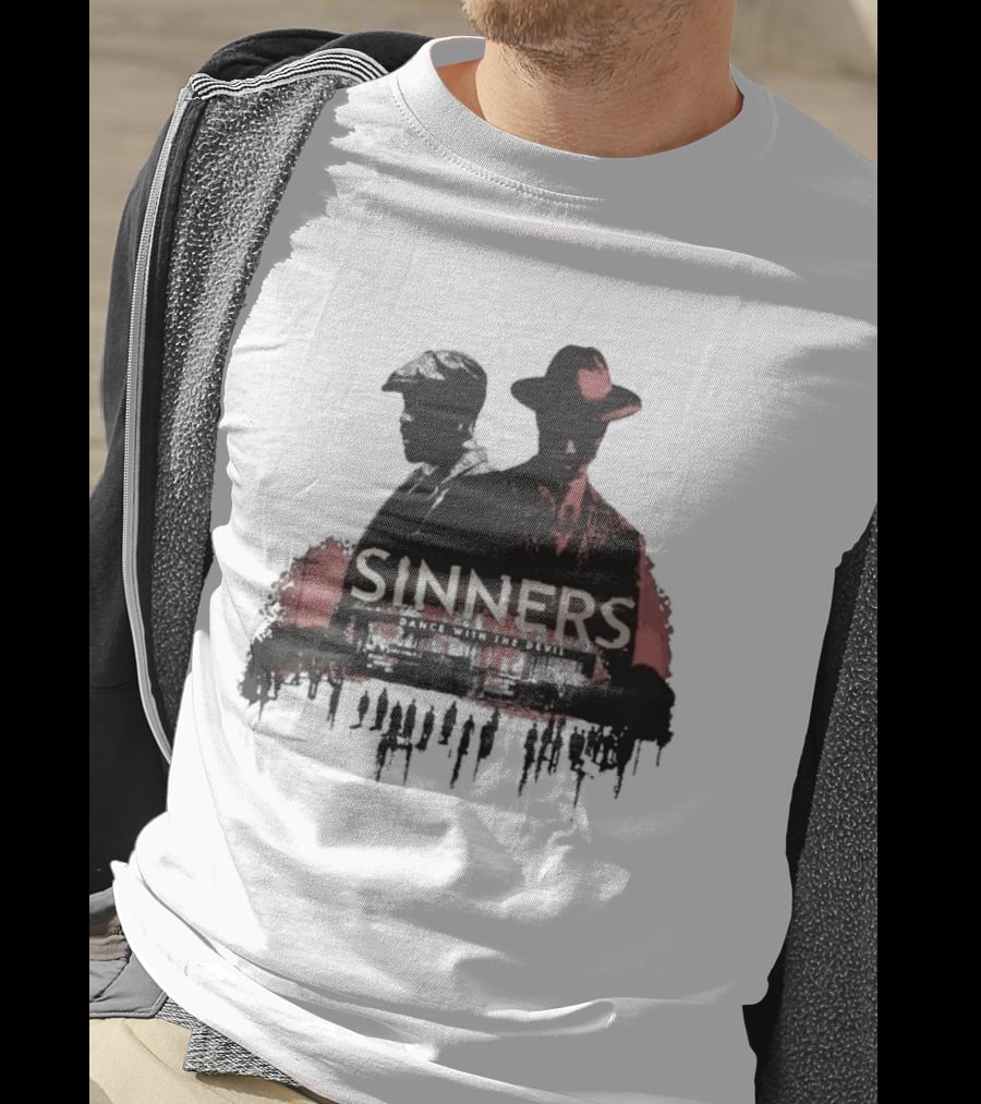 Halloween Horror Nights 2026 Sinners Mysterious Duo In Shadowy Red T-Shirt
