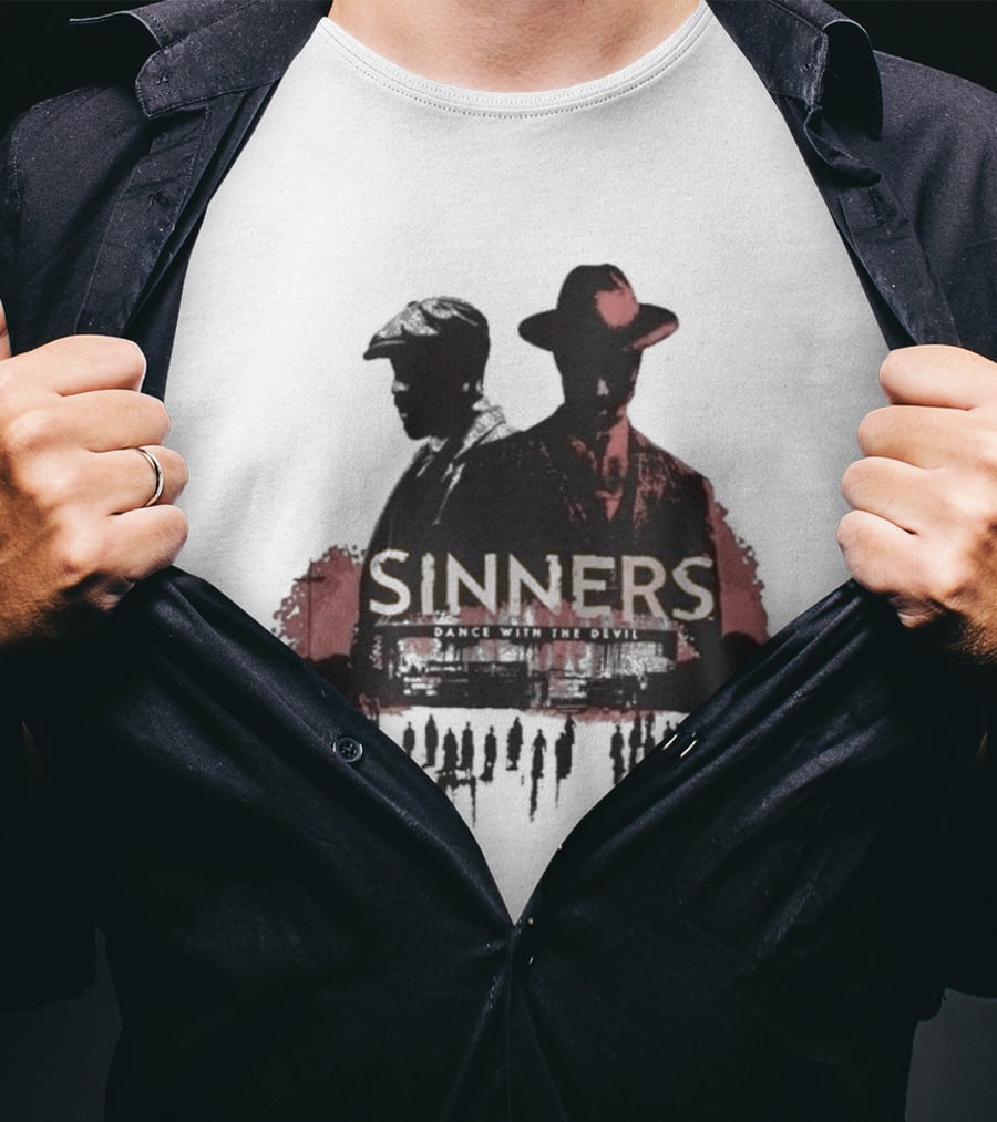 Halloween Horror Nights 2026 Sinners Mysterious Duo In Shadowy Red T-Shirt