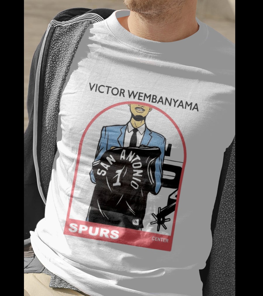 Victor Wembanyama San Antonio Spurs Number 1 T-Shirt