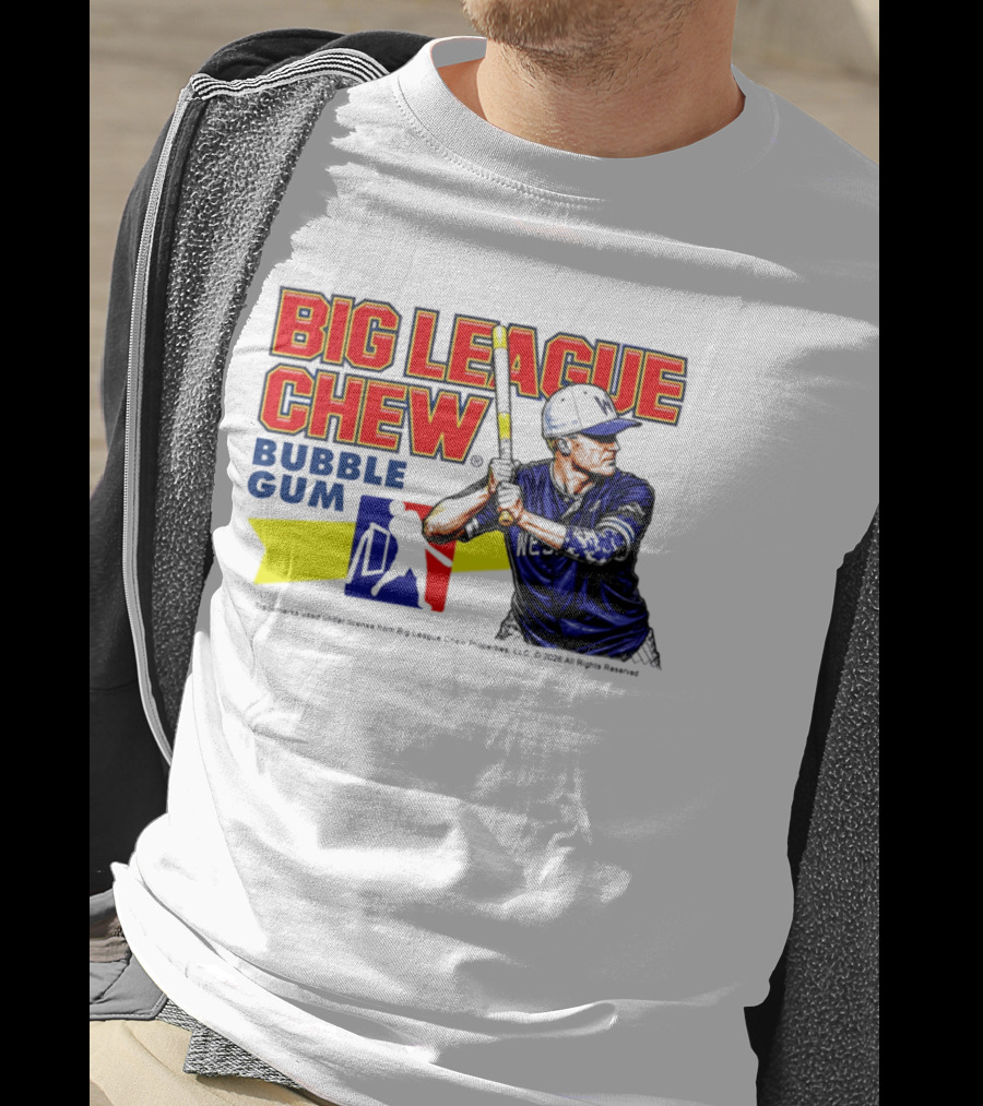 Big League Chew Bubble Gum Baseball Player Kyle Schultz T-Shirt