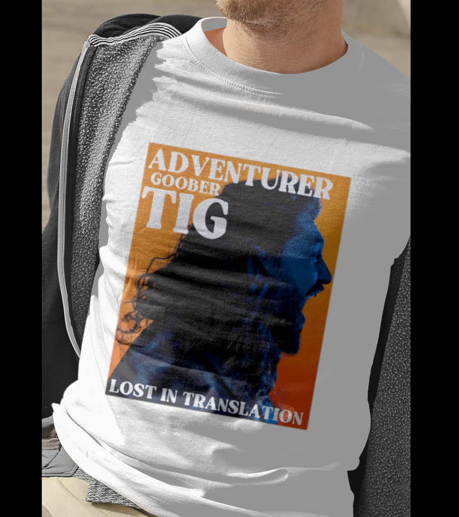 Adventurer Goober Tig Lost In Translation Vibrant Profile T-Shirt