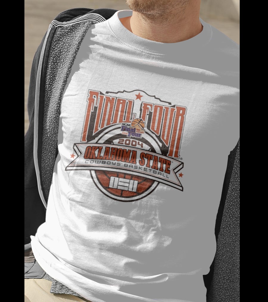 Oklahoma State Cowboys Basketball Final Four 2004 NCAA Tournament OSU T-Shirt