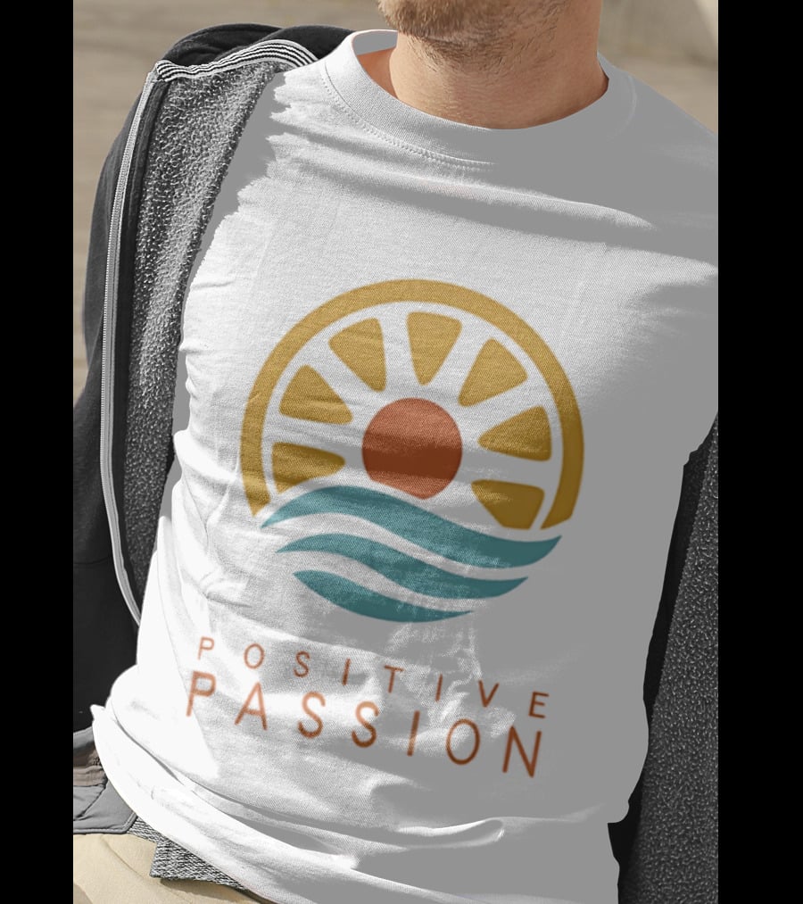 Positive Passion Sunrise Waves T-Shirt