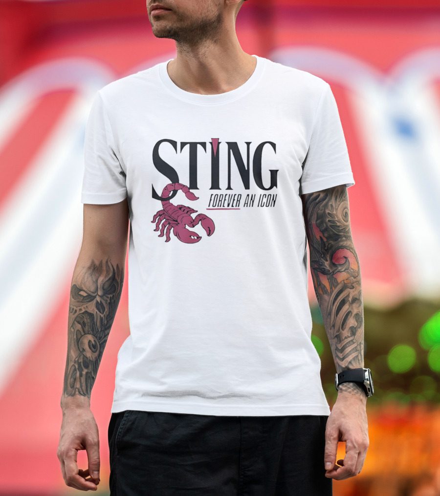 STING Forever An Icon Scorpion T-Shirt