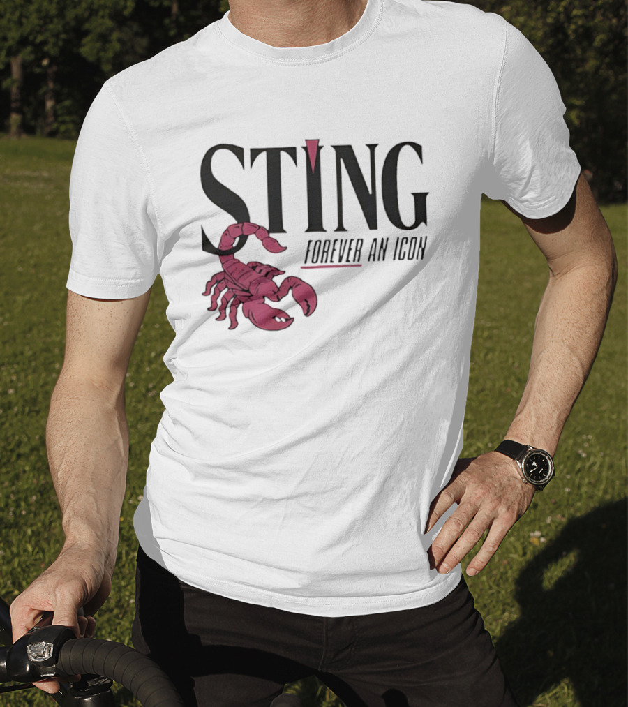 STING Forever An Icon Scorpion T-Shirt