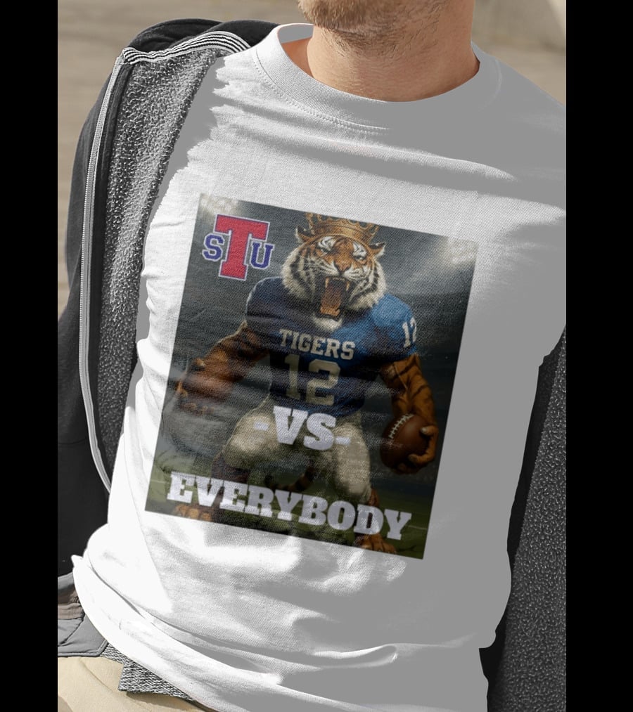 Tennessee State Tigers Football Vs Everybody Fierce Mascot Sports Rivalry T-Shirt