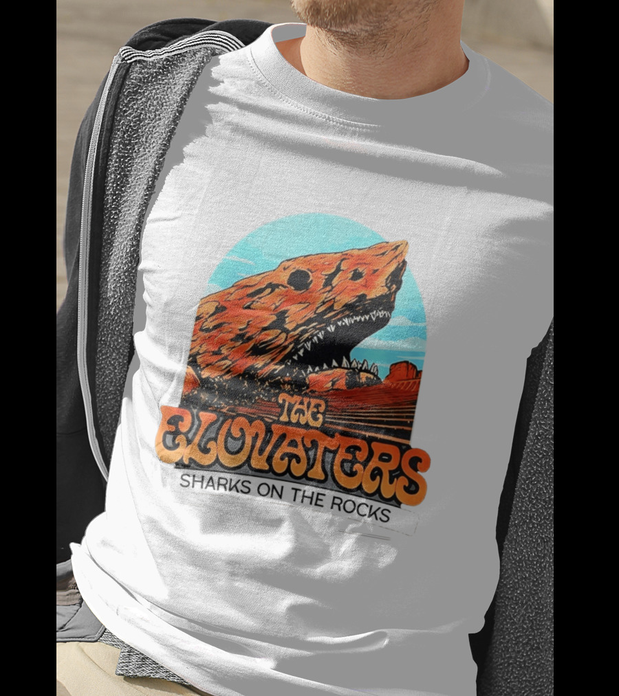 The Elovaters Sharks On The Rocks Red Rocks Amphitheatre Morrison Co May 2026 T-Shirt