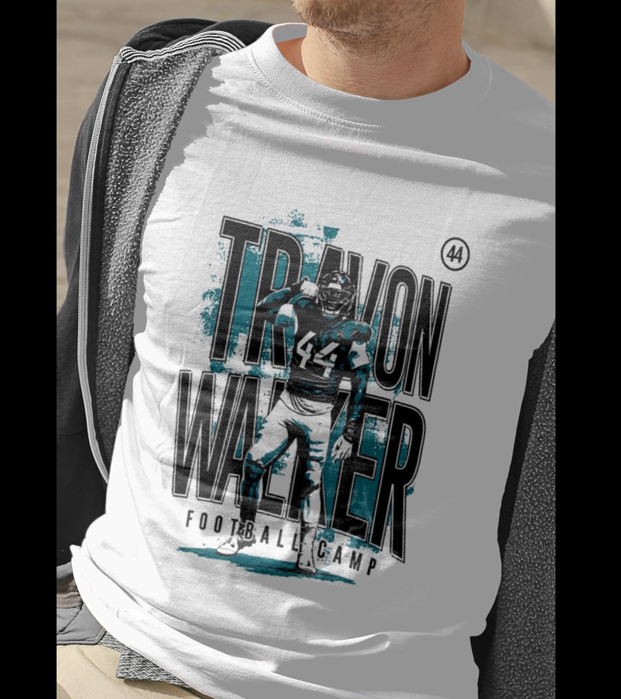 Travon Walker 44 Jacksonville Football Camp T-Shirt
