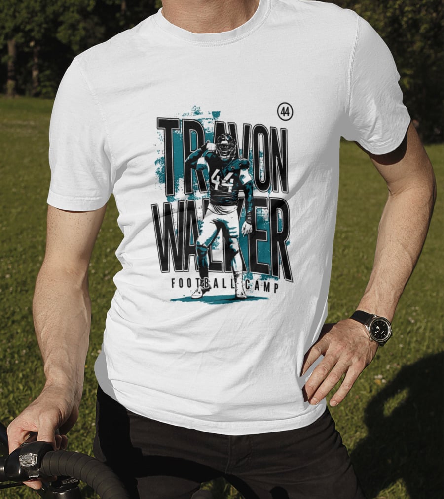 Travon Walker 44 Jacksonville Football Camp T-Shirt