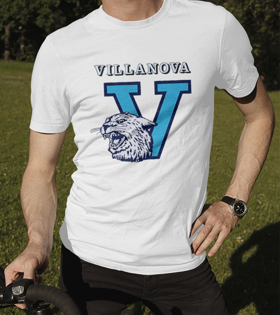Villanova Wildcats Basketball V Logo 2026 T-Shirt