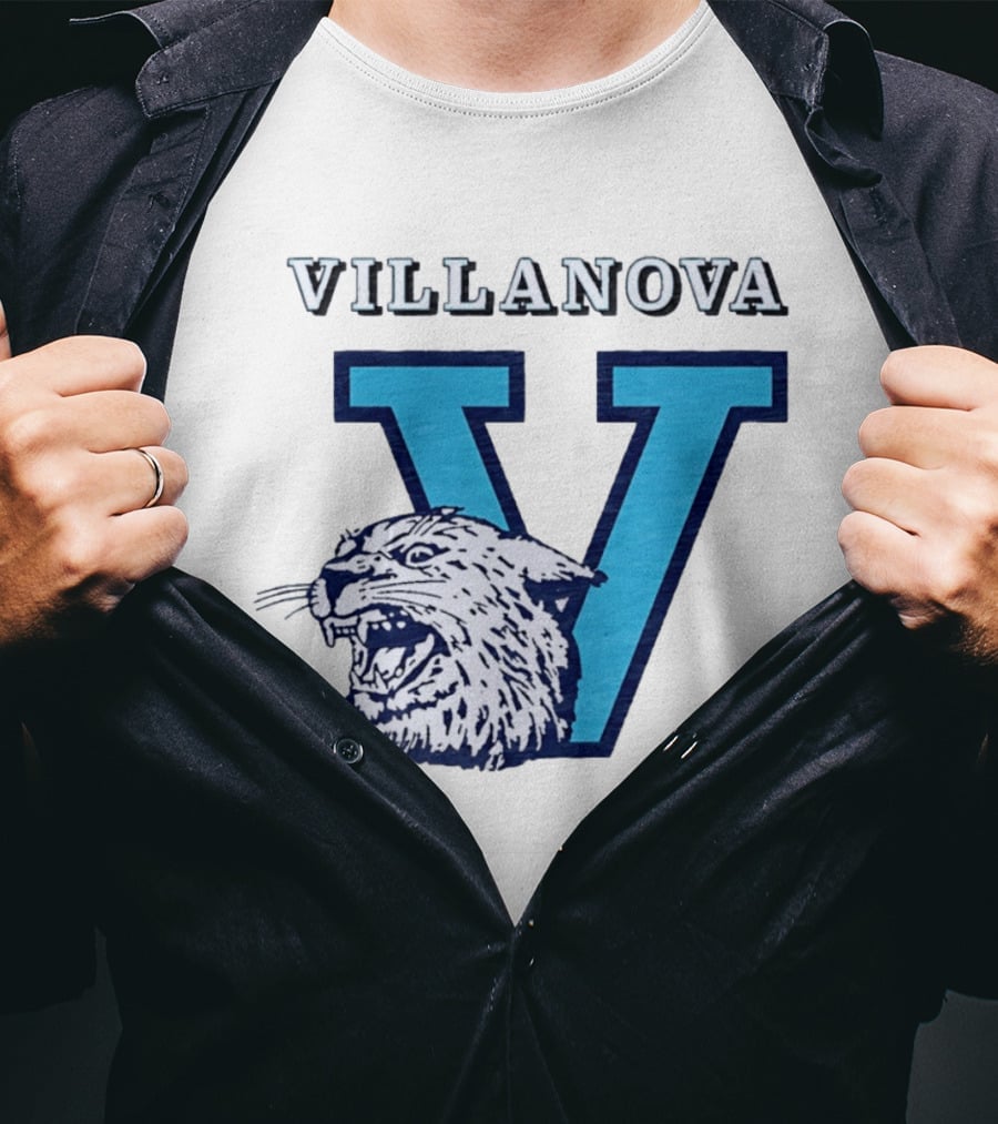 Villanova Wildcats Basketball V Logo 2026 T-Shirt