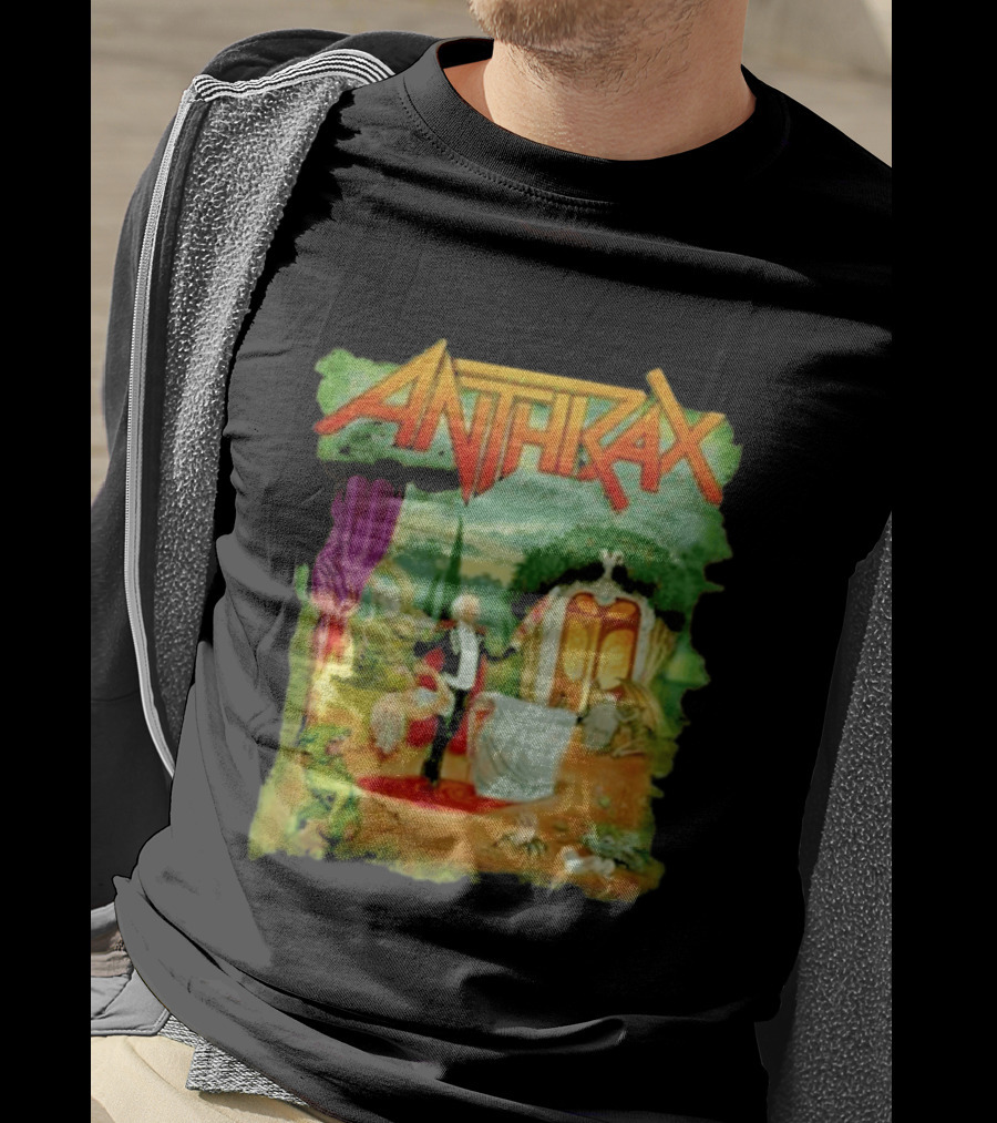 Anthrax Cursum Perficio Theatrical Scene With Creatures T-Shirt