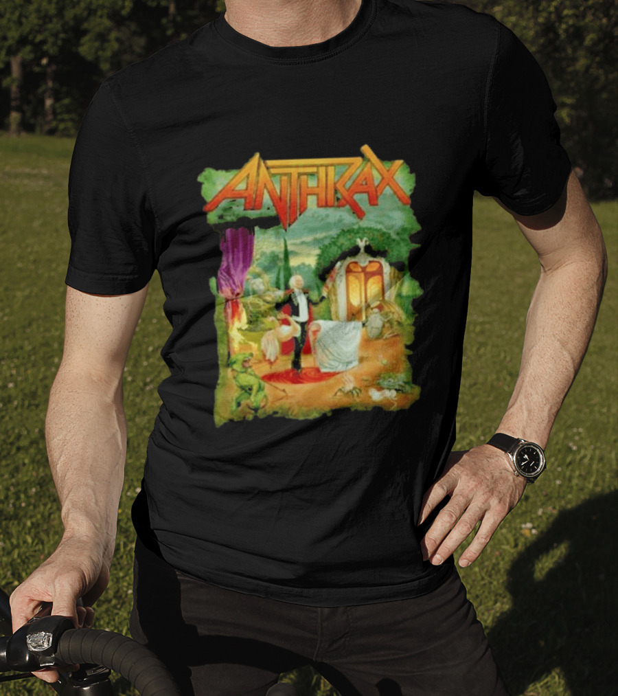 Anthrax Cursum Perficio Theatrical Scene With Creatures T-Shirt