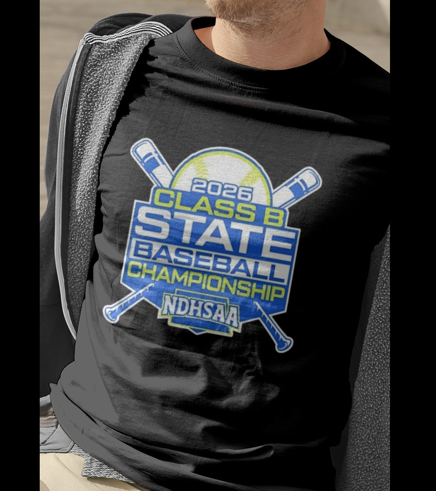 2026 NDHSAA Class B State Baseball Championship Merchandise T-Shirt