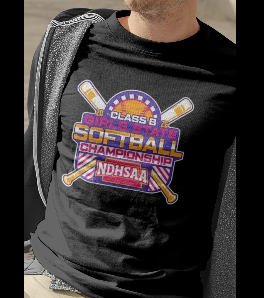 NDHSAA Class B Girls State Softball Championship 2026 T-Shirt