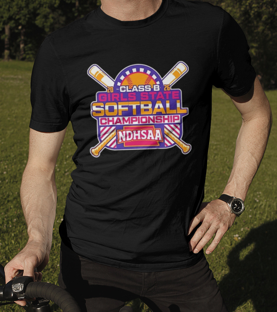 NDHSAA Class B Girls State Softball Championship 2026 T-Shirt