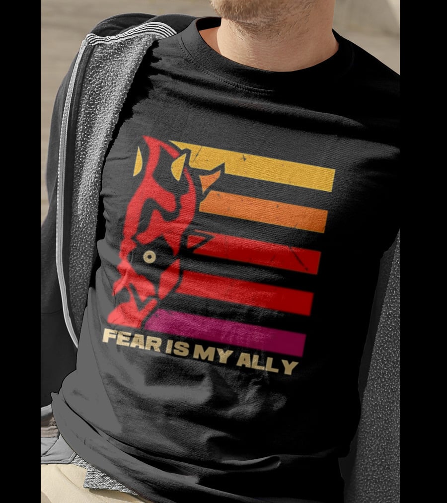 Darth Maul Fear Is My Ally Star Wars T-Shirt