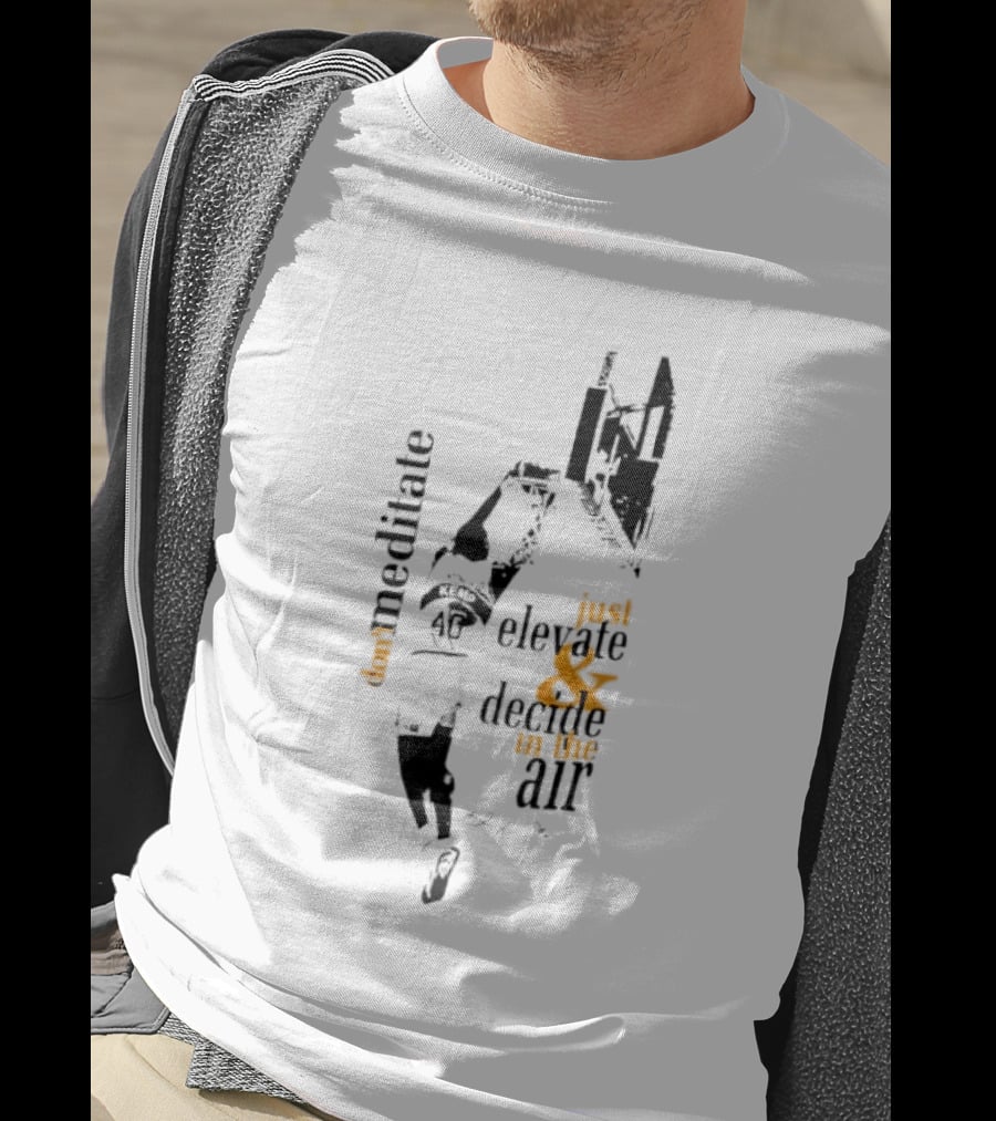 Meditate Elevate Decide Air Shawn Kemp Above The Rim T-Shirt