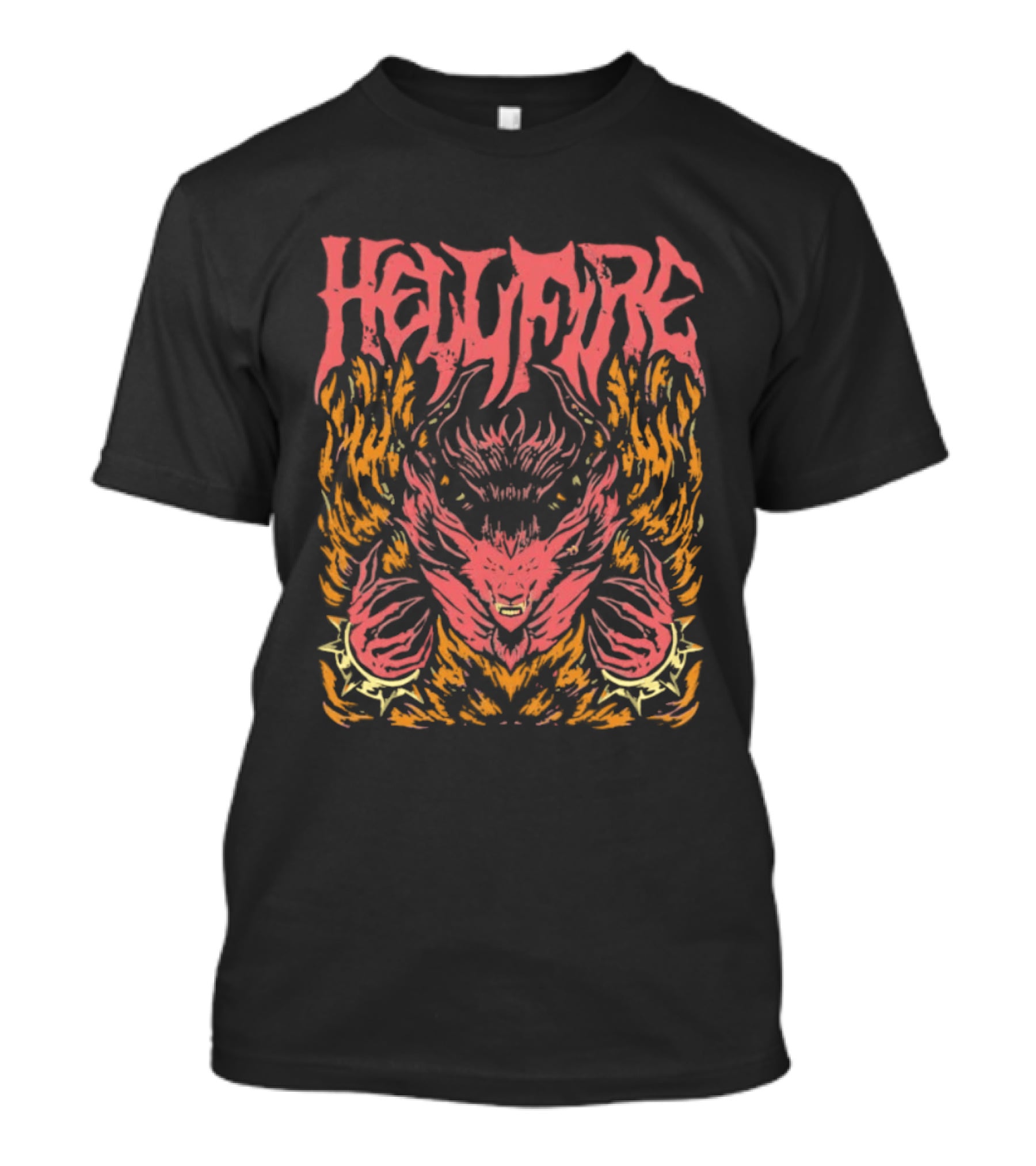 Hellfire Final Fantasy Phoenix Summon Flame Art Elemental T-Shirt