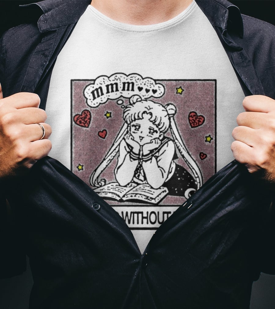 Usagi Tsukino Sailor Moon A World Without Racists Anime T-Shirt