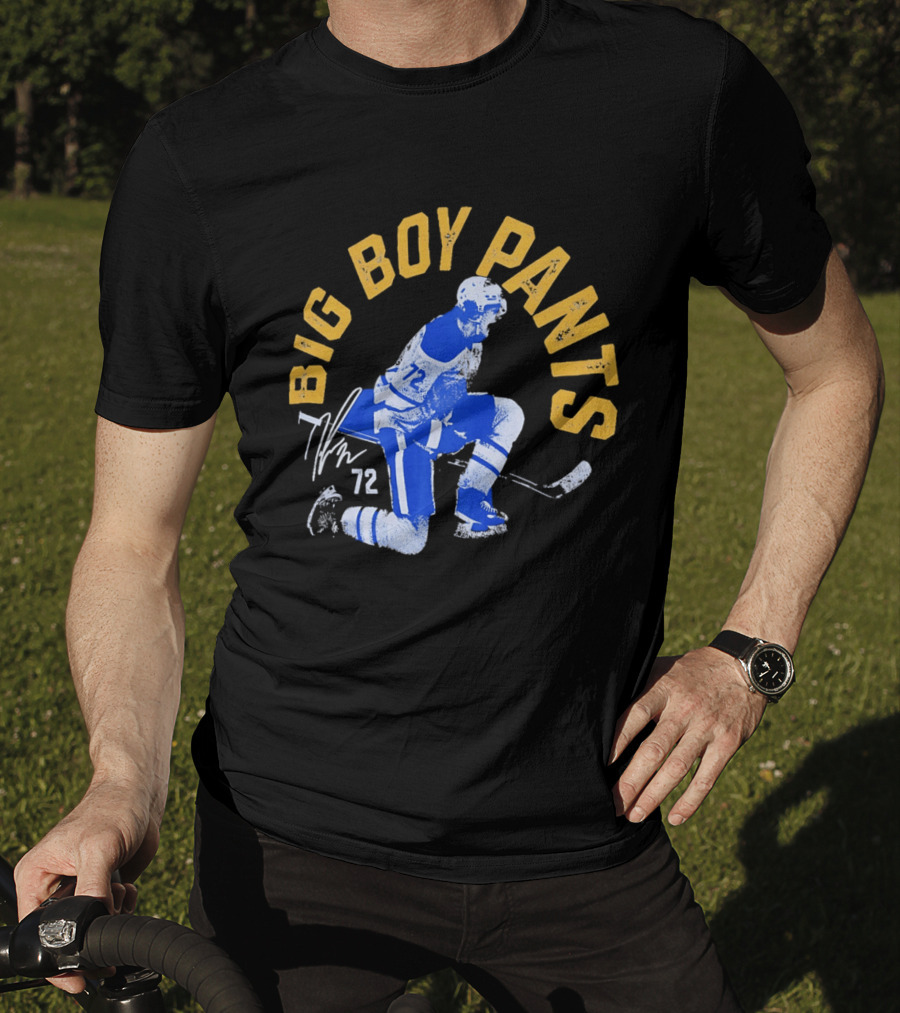 Buffalo Sabres Tage Thompson Big Boy Pants 72 Hockey T-Shirt