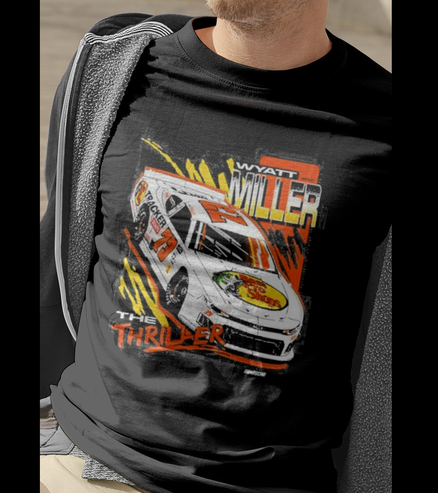 Wyatt Miller Racing Thriller 2026 Late Model Stock Bass Pro T-Shirt