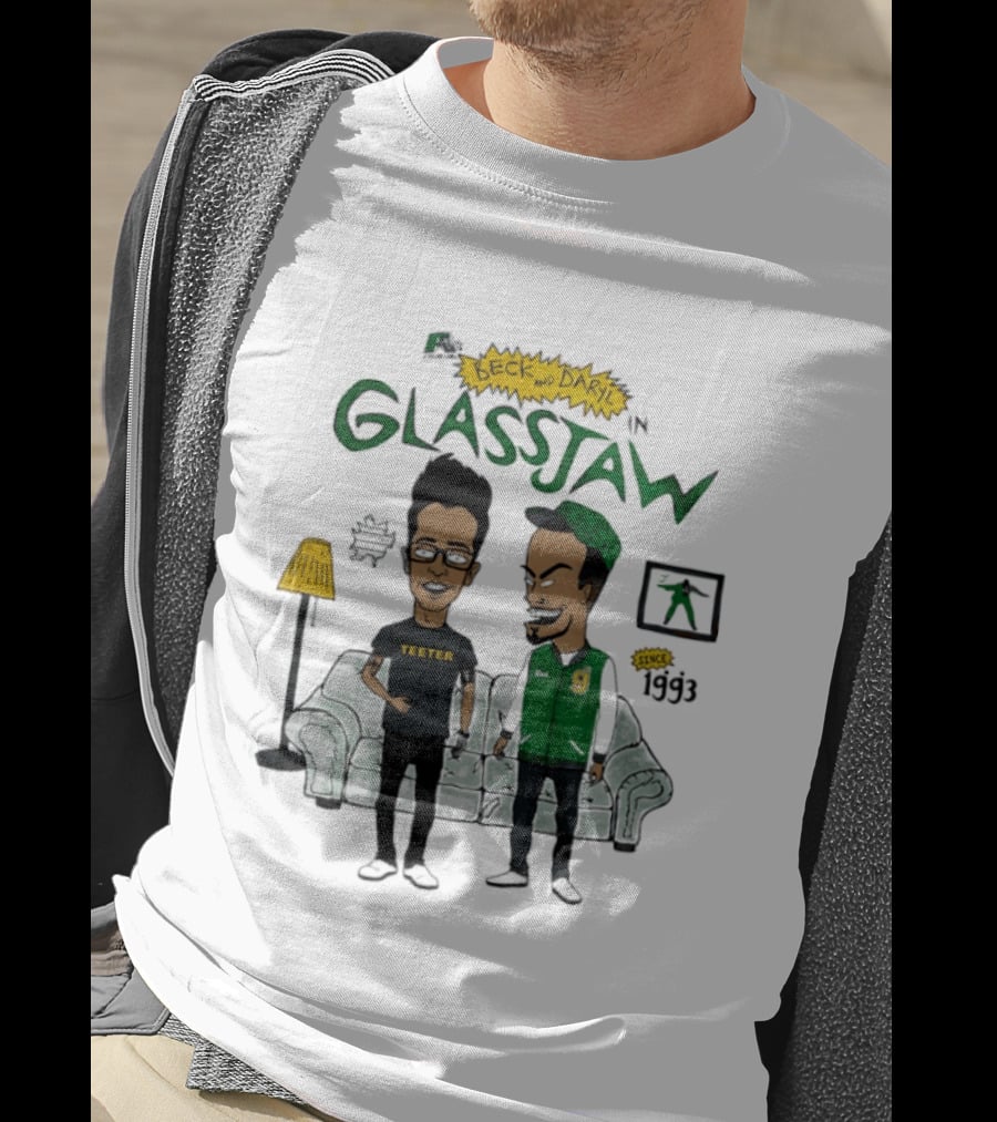 Beck And Daryl In Glassjaw Since 1993 Couch Teeter T-Shirt