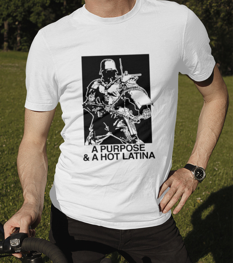 Kerberos Panzer Cops A Purpose And A Hot Latina T-Shirt