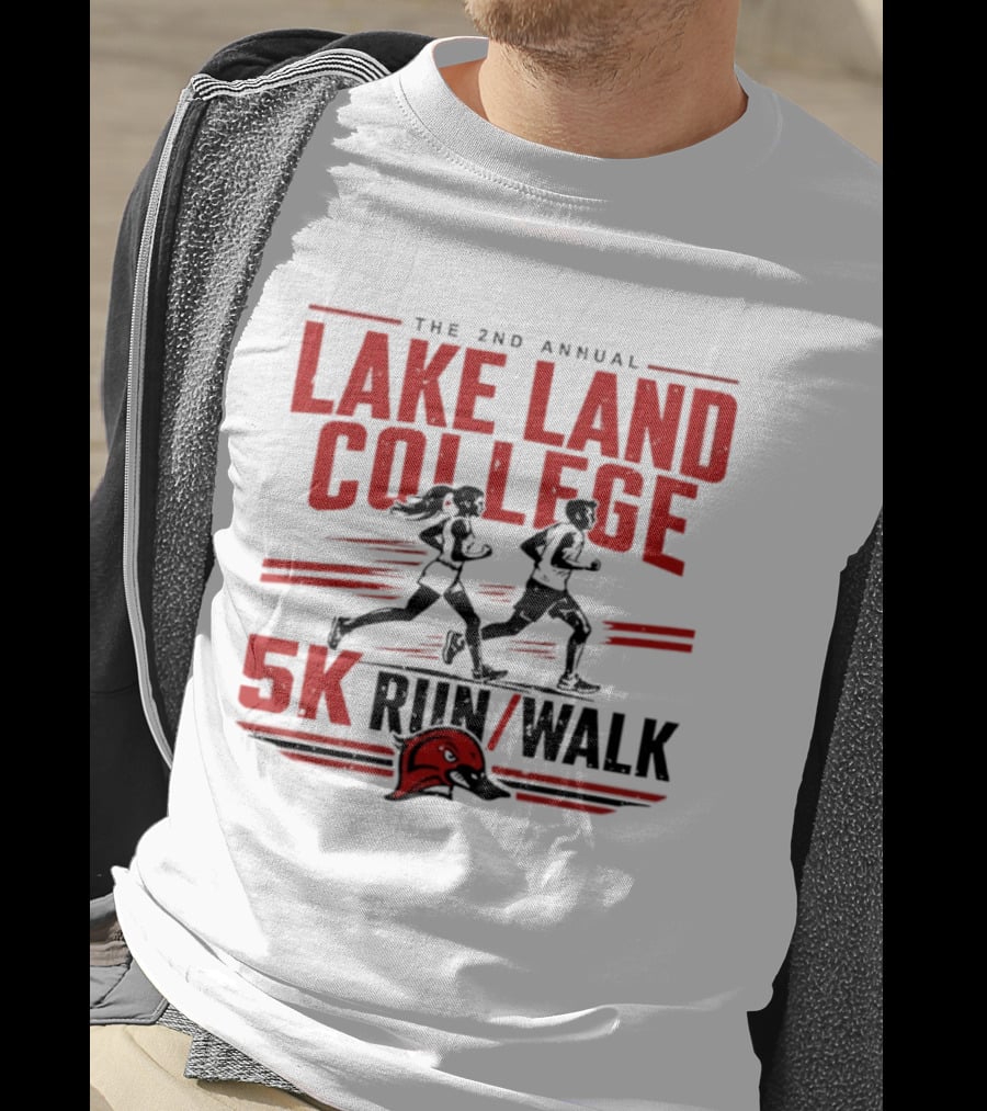 Lake Land College The 2nd Annual 2026 5K Run Walk Event T-Shirt