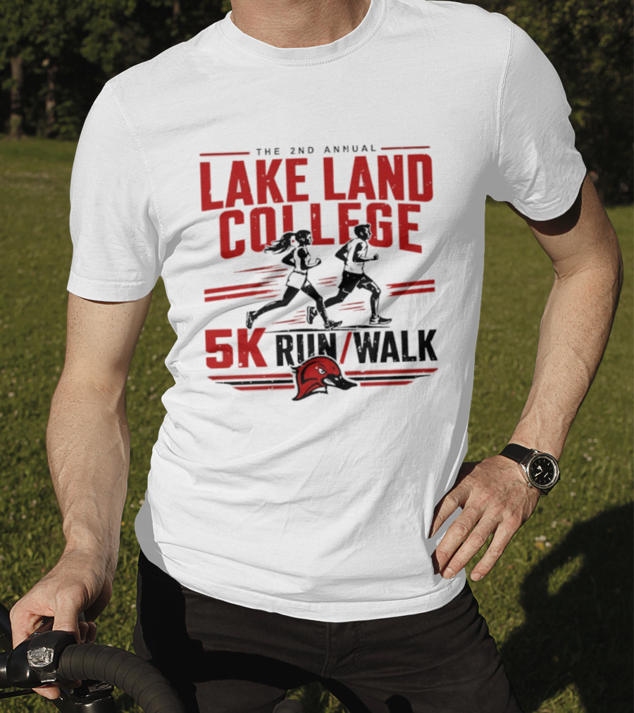 Lake Land College The 2nd Annual 2026 5K Run Walk Event T-Shirt