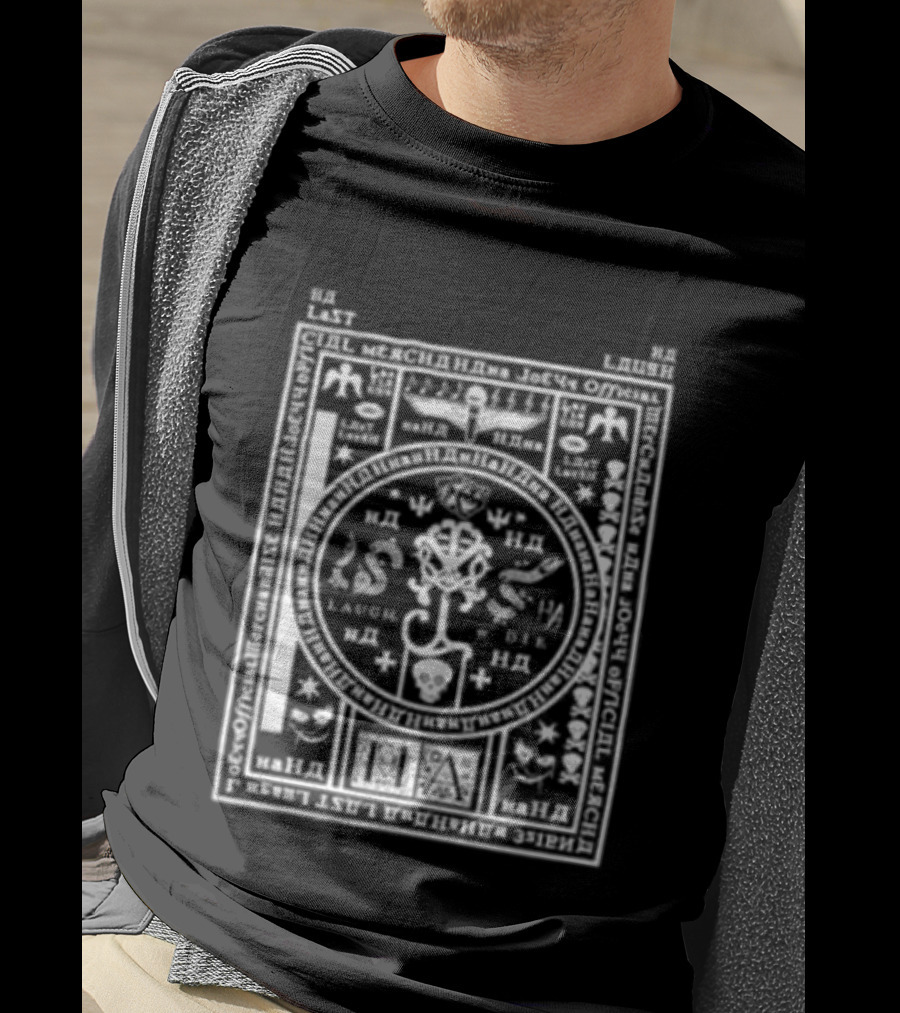 Joeyy Last Laugh Tarot Styled Symbolic T-Shirt