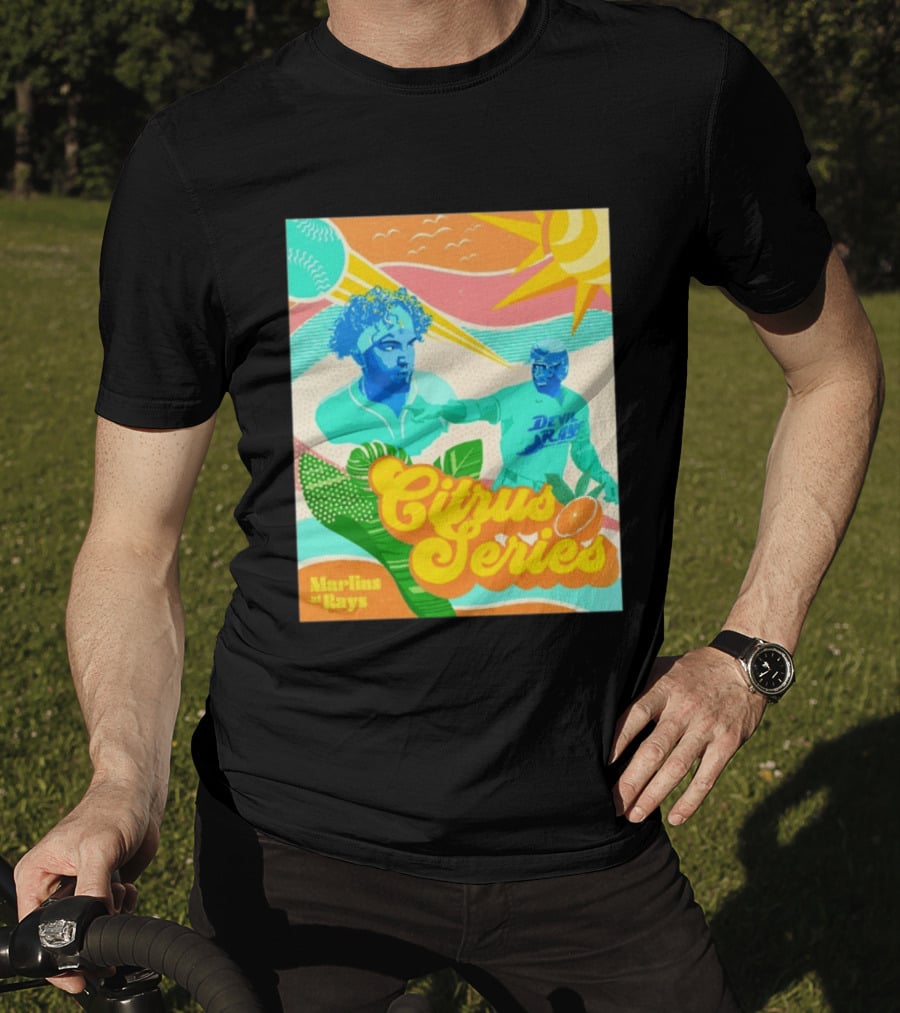 Citrus Series Miami Marlins Tampa Bay Devil Rays T-Shirt