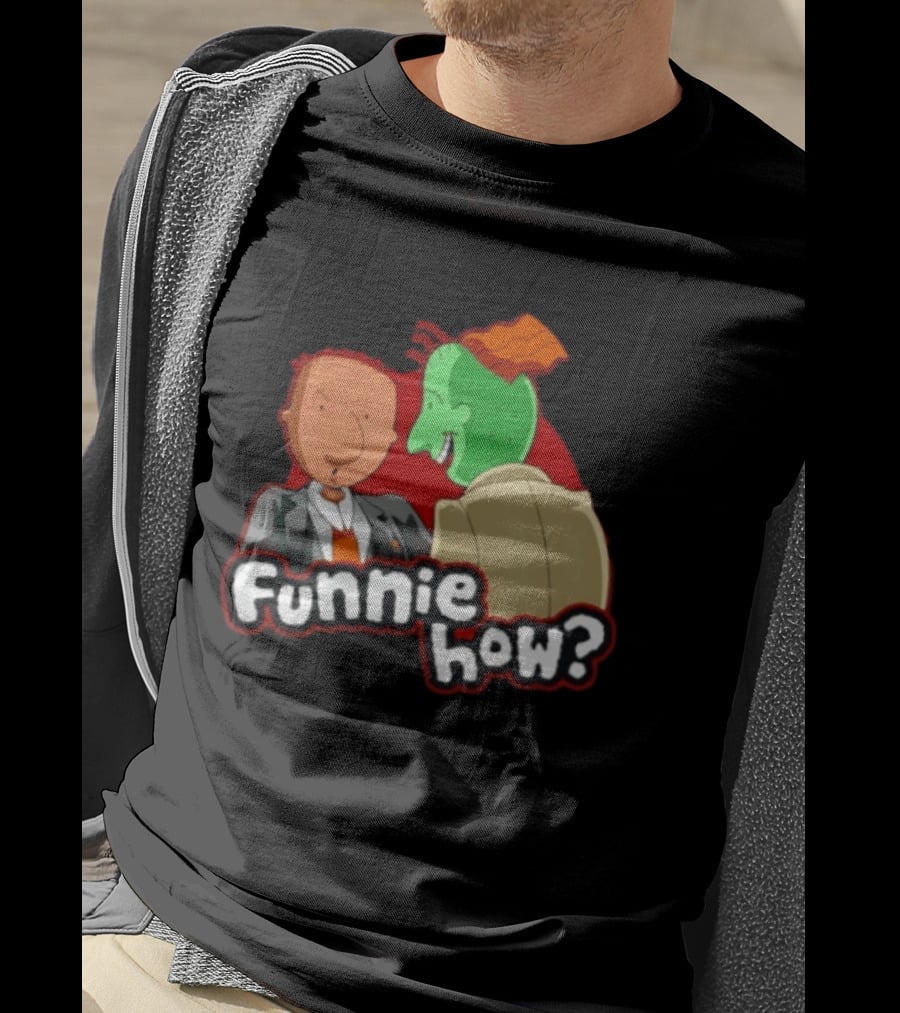 Doug Funnie Funny How Animated Series Characters Meeting T-Shirt
