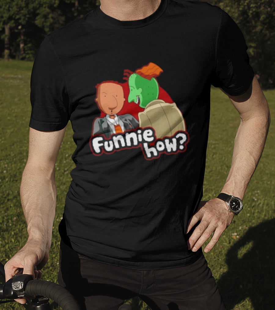 Doug Funnie Funny How Animated Series Characters Meeting T-Shirt