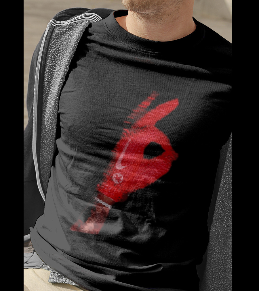 Ohio State Buckeyes Ice Glove Iceman Nike Scarlet Football Glove T-Shirt