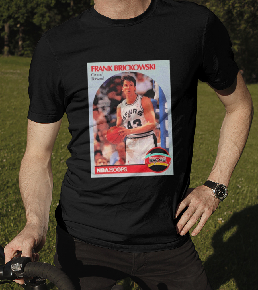 Frank Brickowski Center Forward San Antonio Spurs NBA Hoops T-Shirt