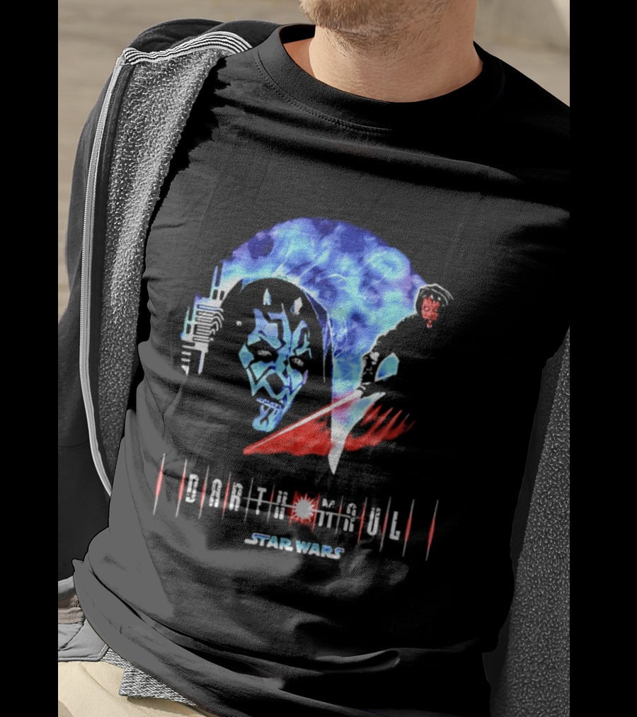 Darth Maul Star Wars Mandalorian Grogu World Premiere T-Shirt