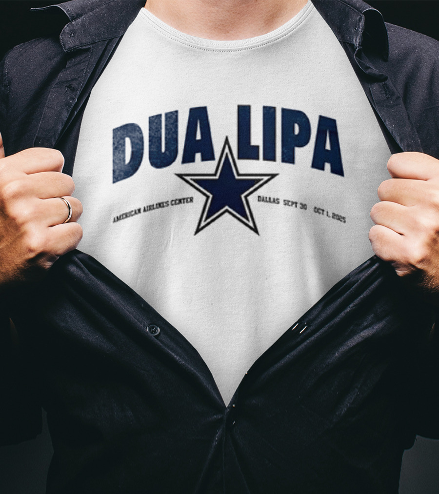 Dua Lipa Dallas Cowboys Arlington Stadium Concert Oct 23 T-Shirt