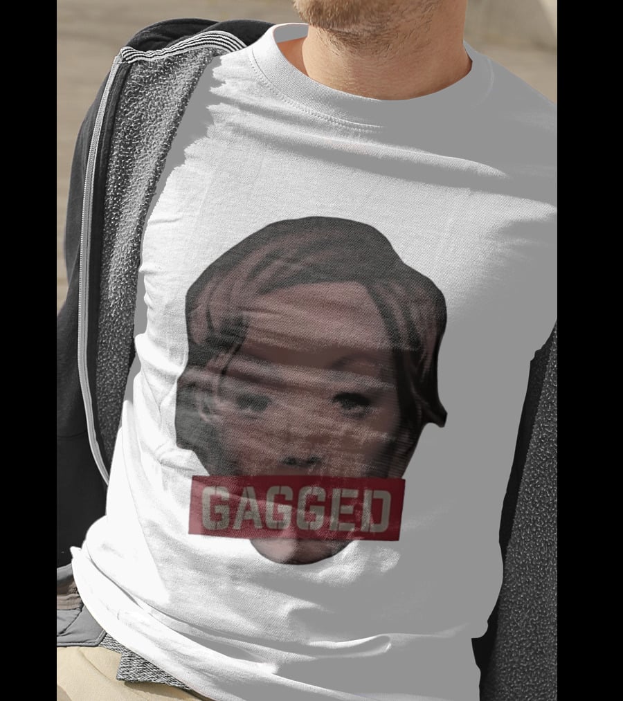 Deborah Vance Gagged Censored Mouth Retro Pop T-Shirt